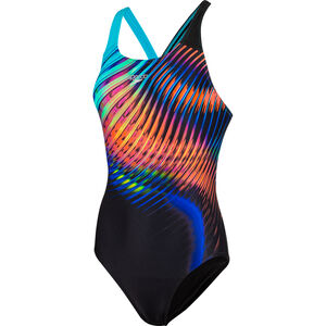 Damen Badeanzug LightSwirl Placement, mehrfarbig, 36 bei Karstadt Sports Online