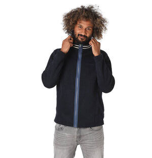 Herren Fleecejacke Prag, navy, 50 bei Karstadt Sports Online