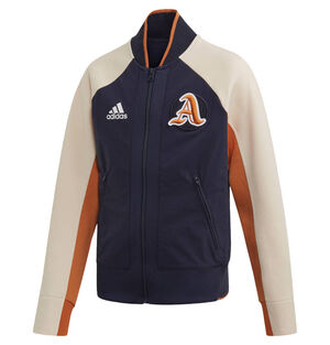 Mädchen Sweatjacke VRCT, navy/linen/hellorange, 164 bei Karstadt Sports Online