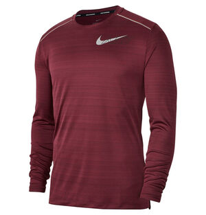 Herren Laufshirt Miler, Dri-Fit, atmungsaktiv, night maro, XL bei Karstadt Sports Online