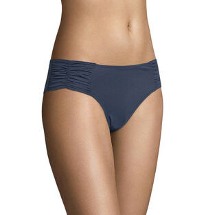 Bikini Hose, seitliche Raffung, unifarben bei Karstadt Sports Online