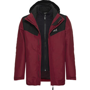 Herren 3-In-1 Jacke Towada, rot/schwarz, XXL bei Karstadt Sports Online