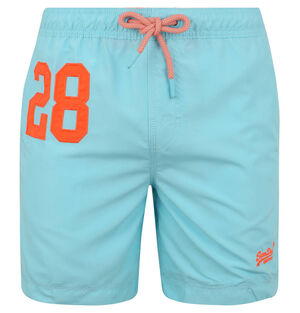Badeshorts, Nummern-Applikation, Tunnelzug, Mesh-Innenslip bei Karstadt Sports Online