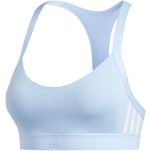 Damen Climalite Sport-BH All Me 3-Streifen, eisblau, M bei Karstadt Sports Online