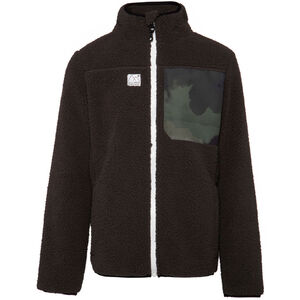 Jungen Fleecejacke Tobin, dunkelbraun, 176 bei Karstadt Sports Online