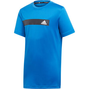 Jungen Climacool T-Shirt Train Cool Tee, royalblau, 140 bei Karstadt Sports Online