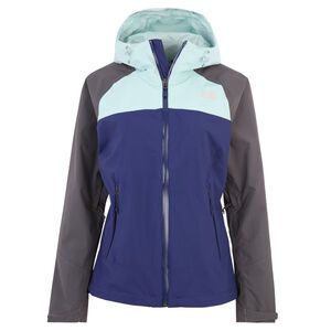Outdoorjacke "Stratos", wasserdicht, atmungsaktiv, verschweißte Nähte, für Damen, blau/grau/hellmint, L bei Karstadt Sports Online