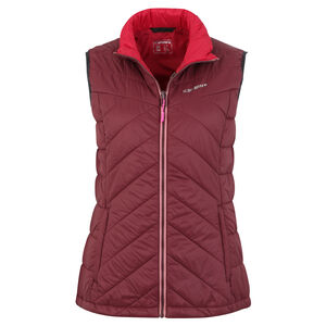 Outdoorweste "Vivien", wasserabweisend, wattiert, für Damen, beere, 46 bei Karstadt Sports Online