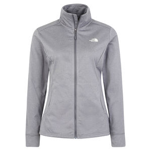 Damen Fleecejacke "Quest Full Zip Midlayer", Reißverschluss, Seitentaschen, grau, S bei Karstadt Sports Online