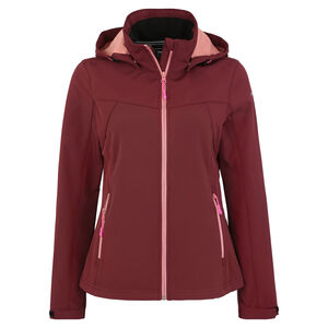 Softshelljacke "Lucy", wasserabweisend, atmungsaktiv, winddicht, für Damen, weinrot, 46 bei Karstadt Sports Online