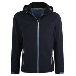 Softshelljacke "Lukas", Stehkragen, Kinnschutz, für Herren, navy, 54 bei Karstadt Sports Online