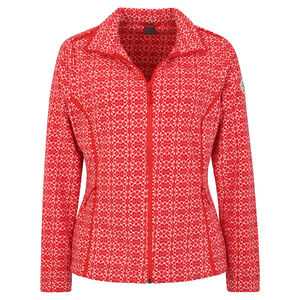 Damen Fleecejacke Salto2, rot/weiß, 46 bei Karstadt Sports Online