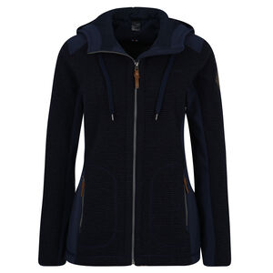 Fleecejacke "Tingri 2", schnelltrocknend, Kapuze, für Damen, marineblau, 36 bei Karstadt Sports Online