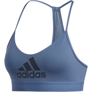 Damen Climacool Sport-BH All me Badge of Sport, stahlblau, XS bei Karstadt Sports Online