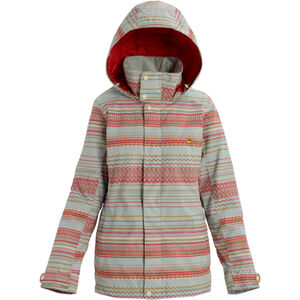 Damen Snowboardjacke Jet Set, hellgrau/rot, M bei Karstadt Sports Online
