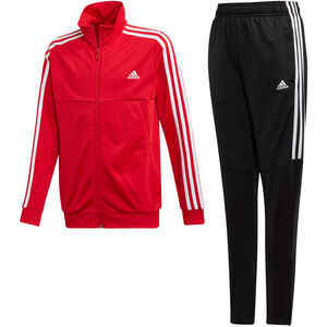 Jungen Climalite Trainingsanzug Tiro, rot/schwarz, 128 bei Karstadt Sports Online