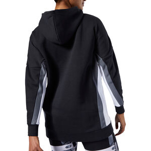 Damen Sweatshirt Meet You There Oversize Cover-Up, schwarz/weiß, XS bei Karstadt Sports Online