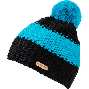 Kinder Pudelmütze, azur/schwarz, OneSize bei Karstadt Sports Online