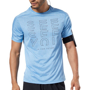 Herren T-Shirt One Series Running Reflective Move, hellblau, XL bei Karstadt Sports Online