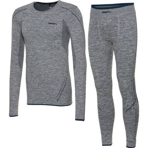 Herren Wäsche-Set Active Comfort Baselayer, grau meliert, XL bei Karstadt Sports Online