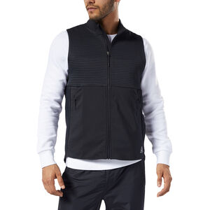 Herren Softshellweste Running Thermowarm, schwarz, XL bei Karstadt Sports Online