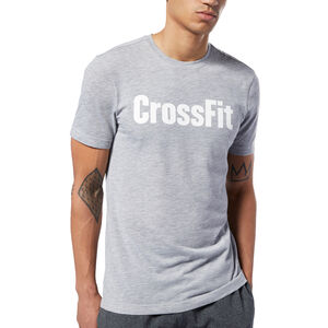 Herren T-Shirt Reebok CrossFit®, hellgrau meliert, S bei Karstadt Sports Online