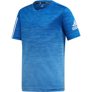 Jungen Climalite T-Shirt Gradient, blau/weiß, 128 bei Karstadt Sports Online