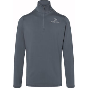 Langarmshirt "First Layer Pascal", Stehkragen, Overlook-Nähte, für Herren, grau, L bei Karstadt Sports Online