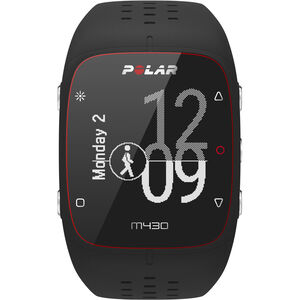 Fitnessuhr "M430", GPS-Tracker, Pulsmesser, wasserdicht, schwarz, M/L bei Karstadt Sports Online