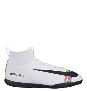 Hallenfußballschuhe "CR7 Jr. SuperflyX 6 Club IC", für Kinder, weiß, 34 bei Karstadt Sports Online