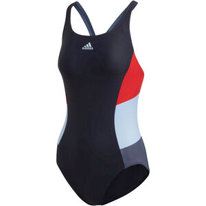 Damen Badeanzug Fit 1PC, schwarz/rot, 42 bei Karstadt Sports Online