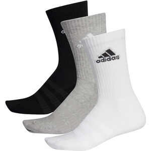 Sportsocken Cushioned Crew 3er-Set, schwarz/weiß/grau, S bei Karstadt Sports Online