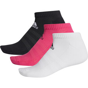 Sportsocken Cushioned Low 3er-Set, schwarz/weiß/pink, S bei Karstadt Sports Online