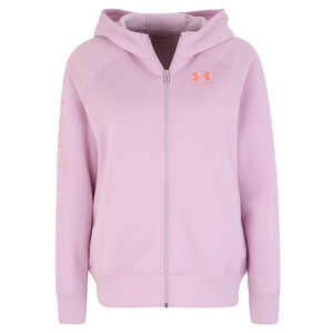 Sweatjacke "Rival Fleece Sportstyle LC Sleeve Graphic", Kapuze, Loose Fit, für Damen, rosé, M bei Karstadt Sports Online