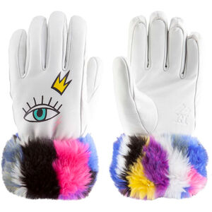 Damen Handschuh Fashion, weiß, 7 1/2 bei Karstadt Sports Online