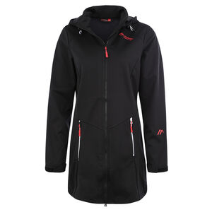 Softshellmantel "Marina", winddicht, wasserabweisend, für Damen, schwarz, 42 bei Karstadt Sports Online