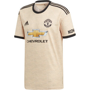 Herren Auswärtstrikot Manchester United 2019/20, linen/schwarz, XL bei Karstadt Sports Online