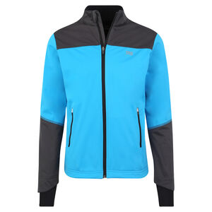 Laufjacke "Umar", Reflektoren, Daumenschlaufen, für Herren, azur/schwarz, 48 bei Karstadt Sports Online