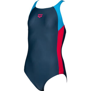 Mädchen Badeanzug Ren, blau/rot, 140 bei Karstadt Sports Online
