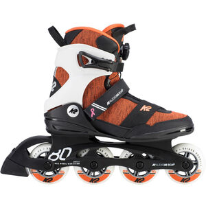 Inlineskates "Alexis 80 Boa", für Damen, schwarz/weiß/orange, 36 1/2 bei Karstadt Sports Online
