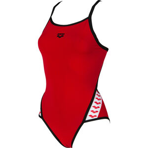 Damen Sport Badeanzug Team Stripe, rot, 42 bei Karstadt Sports Online