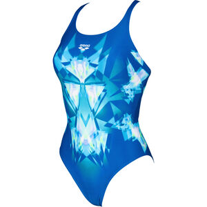 Damen Sport Badeanzug One Luckystar, blau/weiß, 38 bei Karstadt Sports Online