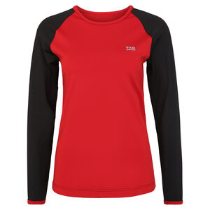 Laufshirt, atmungsaktiv, schnell trocknend, für Damen, rot, 40 bei Karstadt Sports Online