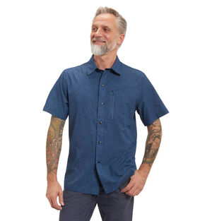 Outdoorhemd, Kurzarm, Knopfleiste, Reißverschlusstasche, Kent-Kragen, für Herren bei Karstadt Sports Online