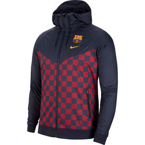 Kapuzenjacke FC Barcelona, für Herren, navy/dunkelrot, XXL bei Karstadt Sports Online