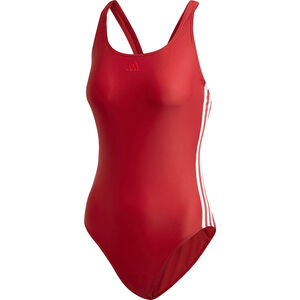 Badeanzug, Athly, 3-Streifen, für Damen, rot, 36 bei Karstadt Sports Online