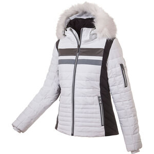 Skijacke, Elinor, Kunstpelz, für Damen, weiß, XL bei Karstadt Sports Online