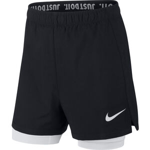 Mädchen Dri-Fit 2-in-1 Shorts, schwarz, XL bei Karstadt Sports Online