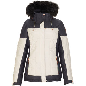 Skijacke "Embla", atmungsaktiv, wasserabweisend, Innenfutter, für Damen, weiß/navy, 42 bei Karstadt Sports Online