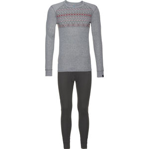 Herren Active Warm Wäsche Set "X Mas", grau, XXL bei Karstadt Sports Online